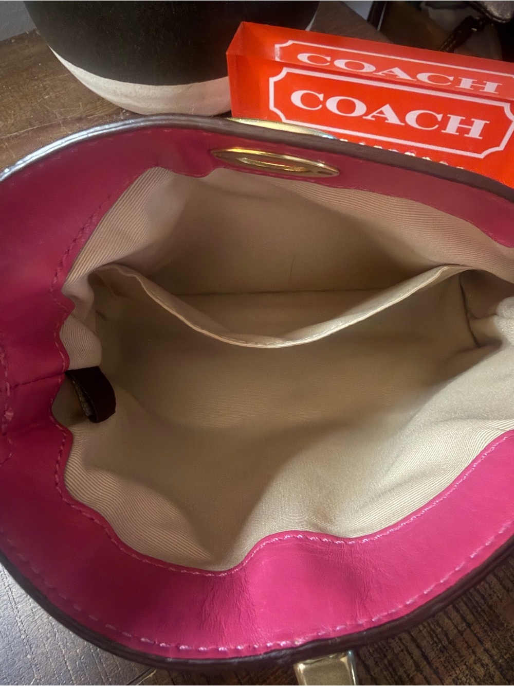 Coach Y2K Turnlock Wristlet - Picture 13 of 14